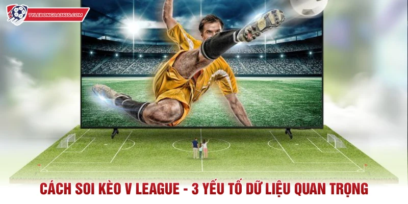 Cách Soi Kèo V League - 3 Yếu Tố Dữ Liệu Quan Trọng